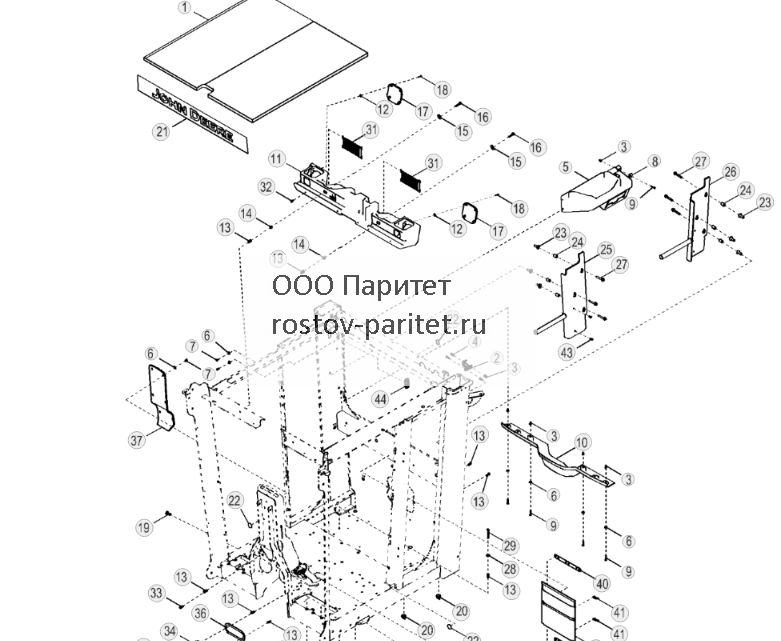Панели отделки и обшивка потолка кабины, TopCon, Grade Pro - ST764904 367.jpg